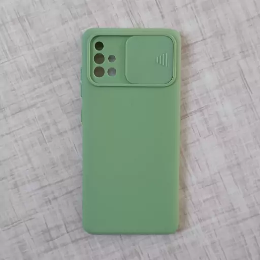 قاب ژله ای با محافظ لنز دوربین کشویی SAMSUNG A51